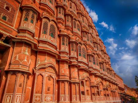 Free Stock Photo of Palace of the Winds