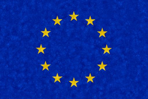 Free Stock Photo of Velvet Flag - European Union
