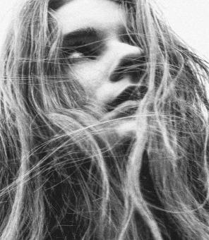 Free Stock Photo of Moody female portrait
