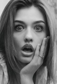 Free Stock Photo of Surprised woman