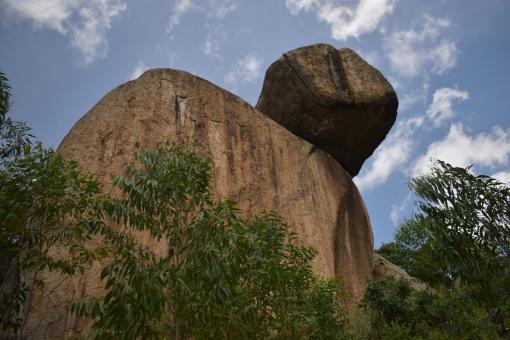 Free Stock Photo of Rock on top of rock