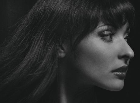 Free Stock Photo of Female profile