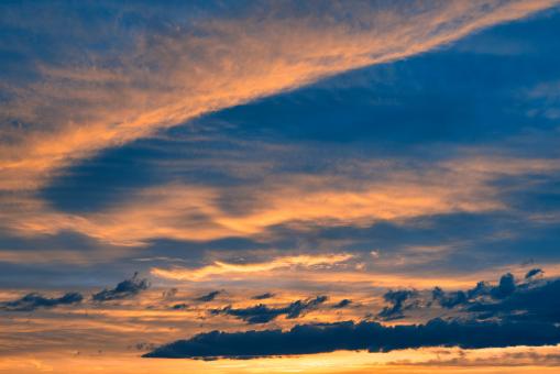 Free Stock Photo of Sunset Swoosh