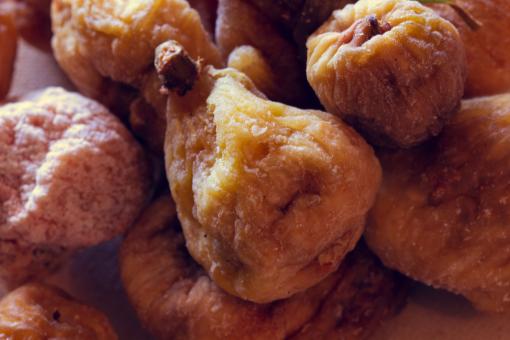 Free Stock Photo of Dried figs fruit