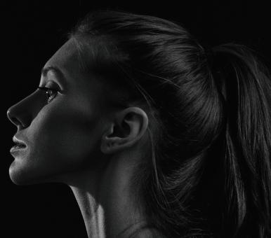 Free Stock Photo of Female profile