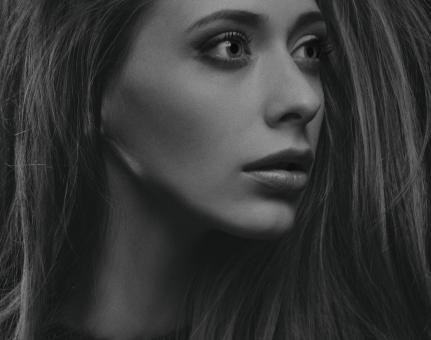 Free Stock Photo of Female profile