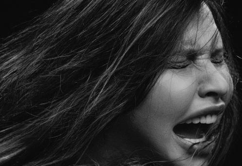 Free Stock Photo of Angry woman