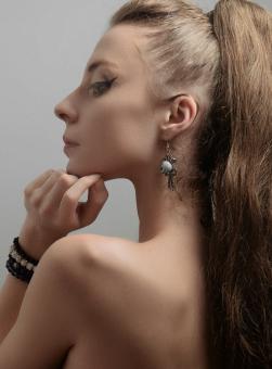 Free Stock Photo of Female profile