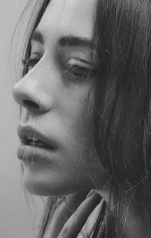 Free Stock Photo of Female profile portrait
