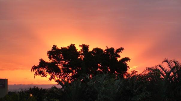 Free Stock Photo of Sunset in Brasilia