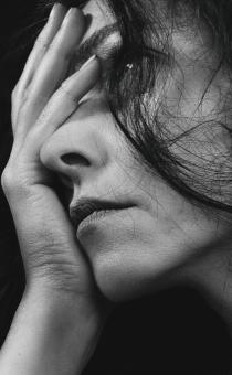Free Stock Photo of Emotional woman
