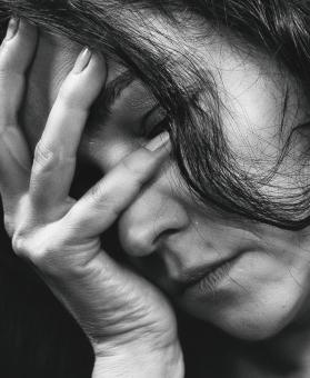 Free Stock Photo of Emotional woman