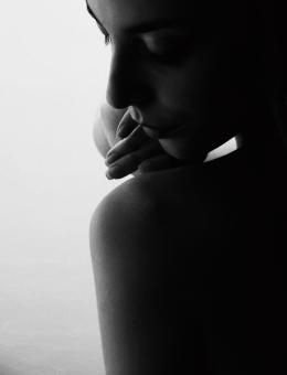 Free Stock Photo of Moody female portrait