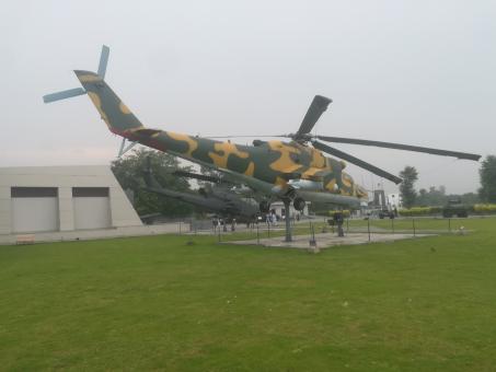 Free Stock Photo of A Helicopter in the museum