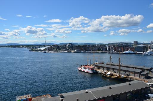 Free Stock Photo of A view at the Oslofjord