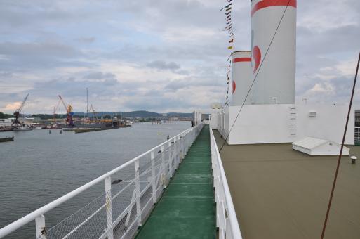 Free Stock Photo of A harbourview from a ferry