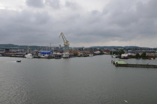 Free Stock Photo of A view at Gothenburg harbour