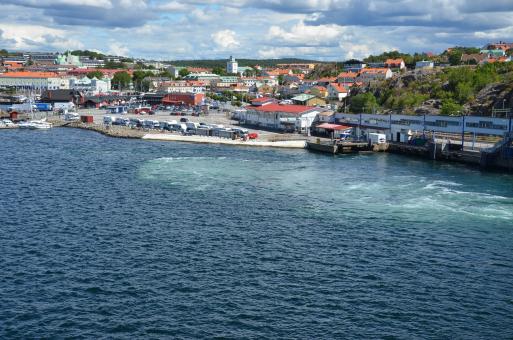 Free Stock Photo of The harbour area near Stromstad