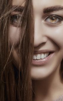 Free Stock Photo of Smiling woman
