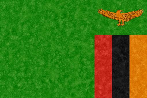 Free Stock Photo of Velvet Flag - Zambia