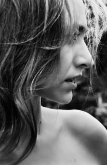 Free Stock Photo of Female profile