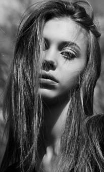 Free Stock Photo of Outdoor female portrait