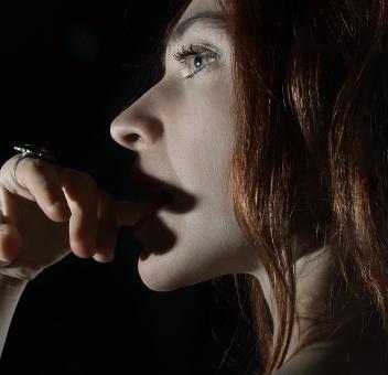 Free Stock Photo of Female profile