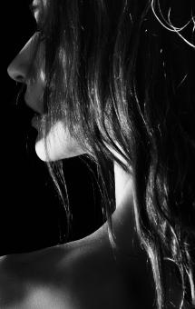 Free Stock Photo of Female profile