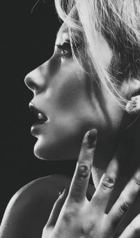 Free Stock Photo of Female profile