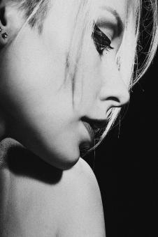 Free Stock Photo of Female profile