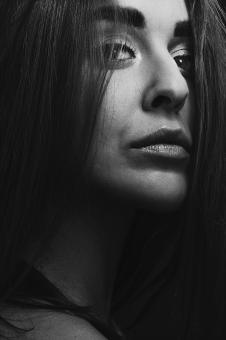 Free Stock Photo of Strong female portrait