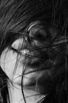 Free Stock Photo of Moody hairstyle