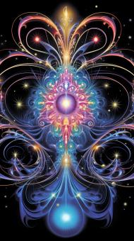 Free Stock Photo of Radiant Whispers Magnetar's Dance