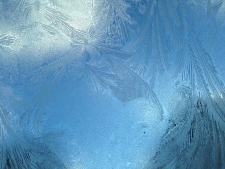 Free Stock Photo of Frost abstract