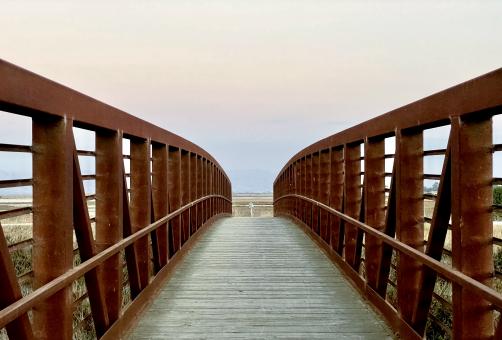 Free Stock Photo of Bridge path