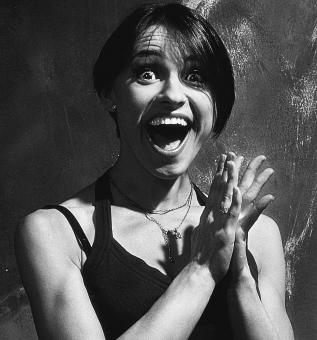 Free Stock Photo of Surprised woman
