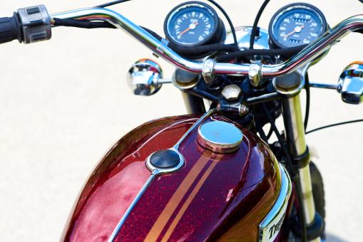 Free Stock Photo of Classic motorcycle