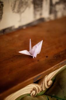 Free Stock Photo of Paper crane