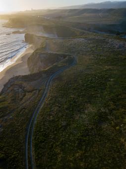 Free Stock Photo of Coastal aerial