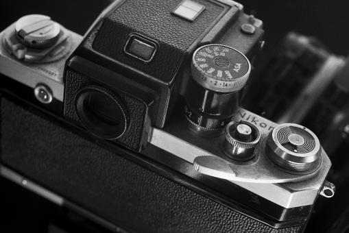 Free Stock Photo of Film camera