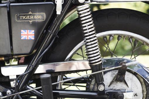 Free Stock Photo of Vintage motorcycle