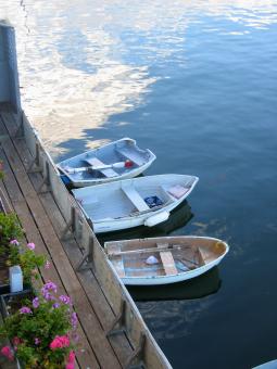 Free Stock Photo of Docked boats
