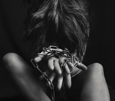 Free Stock Photo of Chained hands