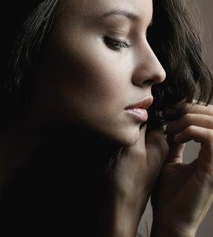 Free Stock Photo of Female profile
