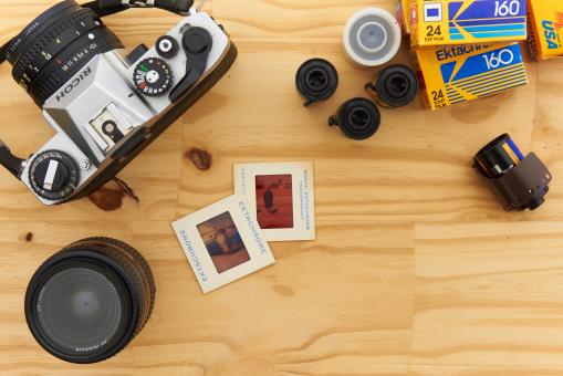 Free Stock Photo of Photography gear flatlay