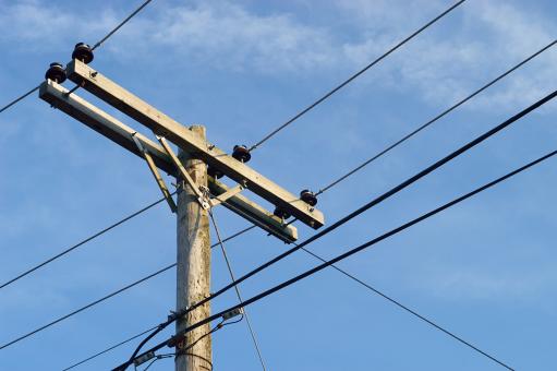 Free Stock Photo of Power transmission lines