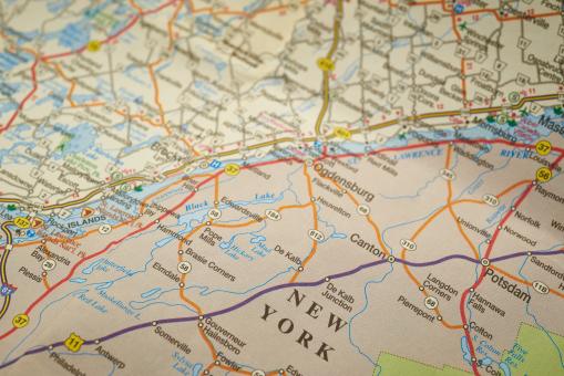 Free Stock Photo of Travel map