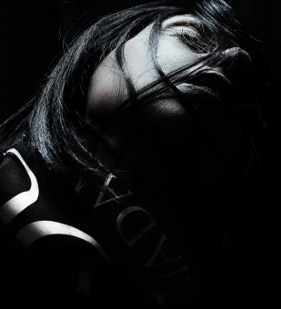 Free Stock Photo of Dark female portrait