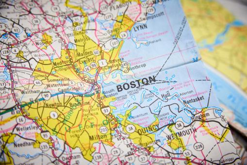 Free Stock Photo of Travel Map