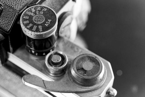 Free Stock Photo of Vintage SLR camera